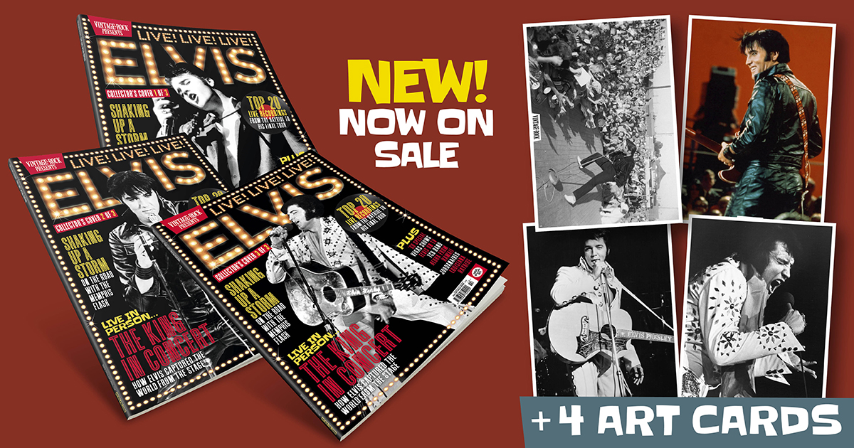 Vintage Rock Presents Elvis Live is now on sale!