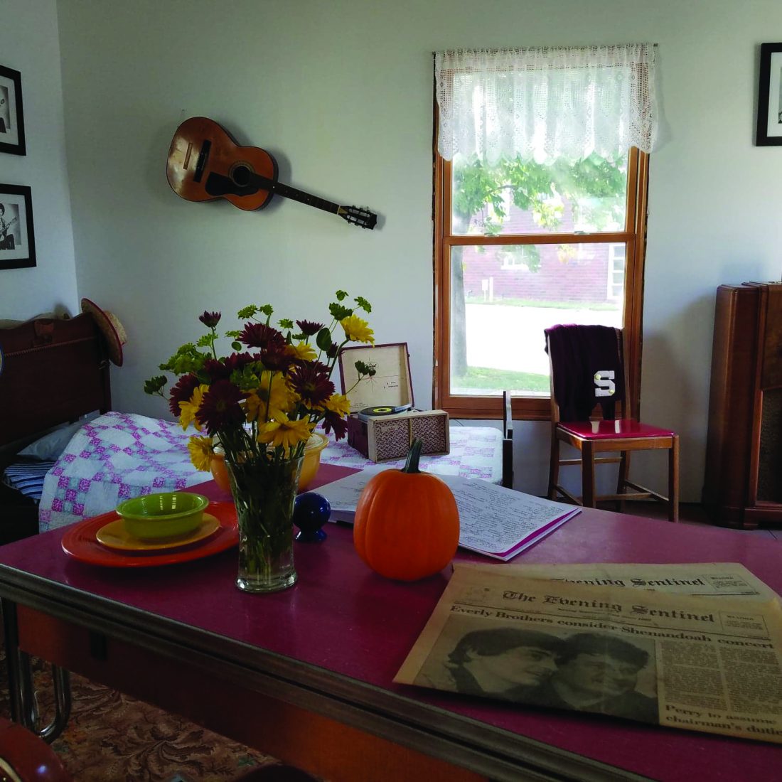 Interior of EB Childhood Home Shenfest Sept 2017 (by Sheryl Davis)