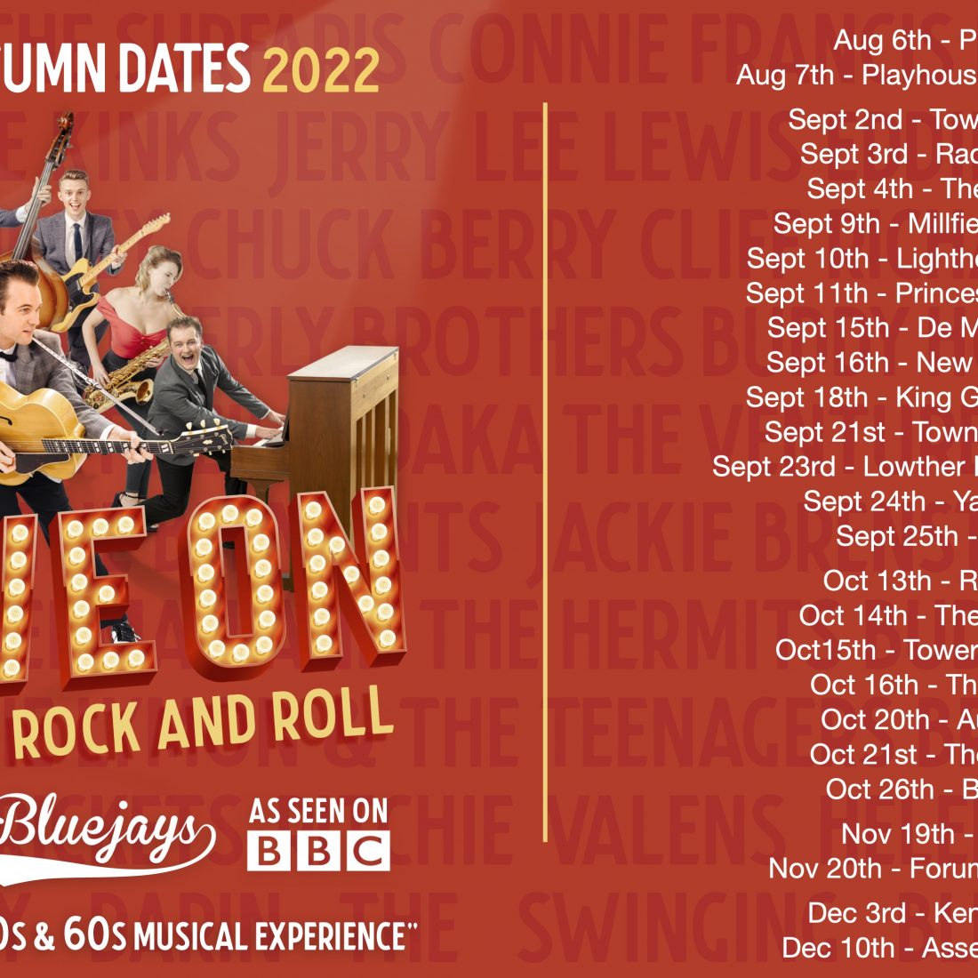 Autumn DATES 2022 UPDATED MAY 2022 Rave On image 1200 x 600