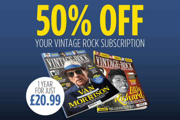 Half Price Sale – Save 50% off your Vintage Rock subscription