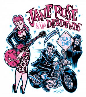 Jane Rose & The Deadends artwork