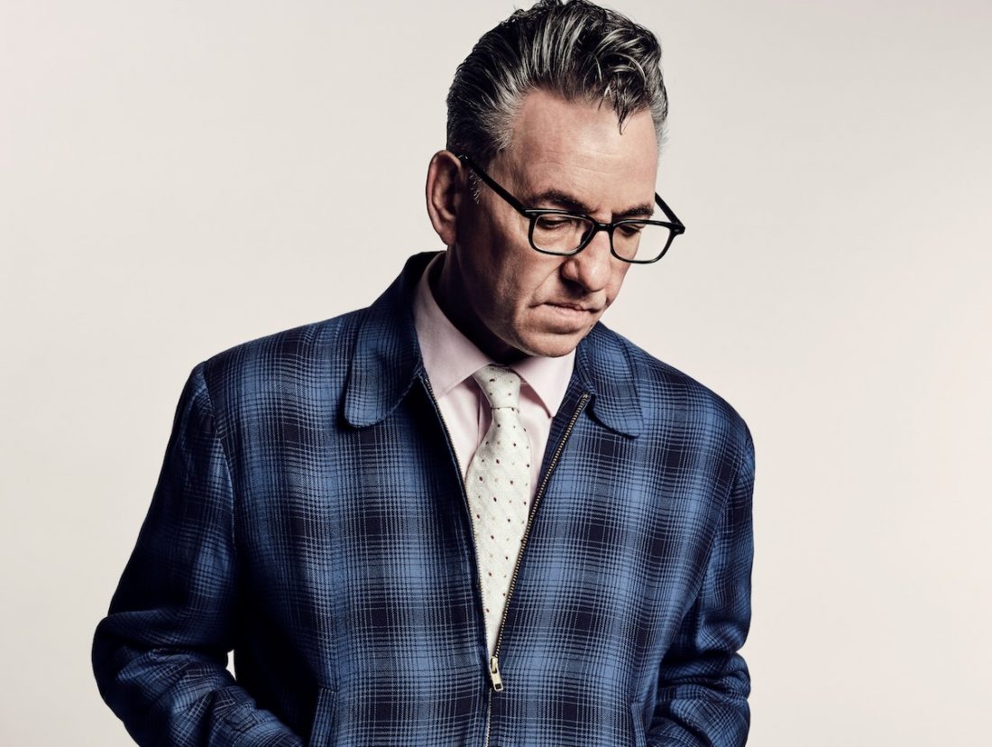 Richard Hawley looks down looking cool