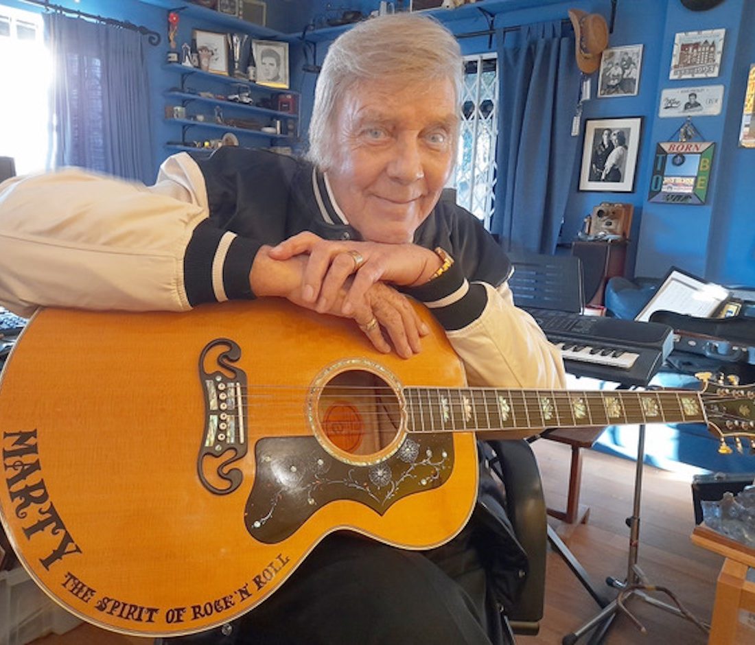 Marty Wilde scoops first No.1 on 85th birthday