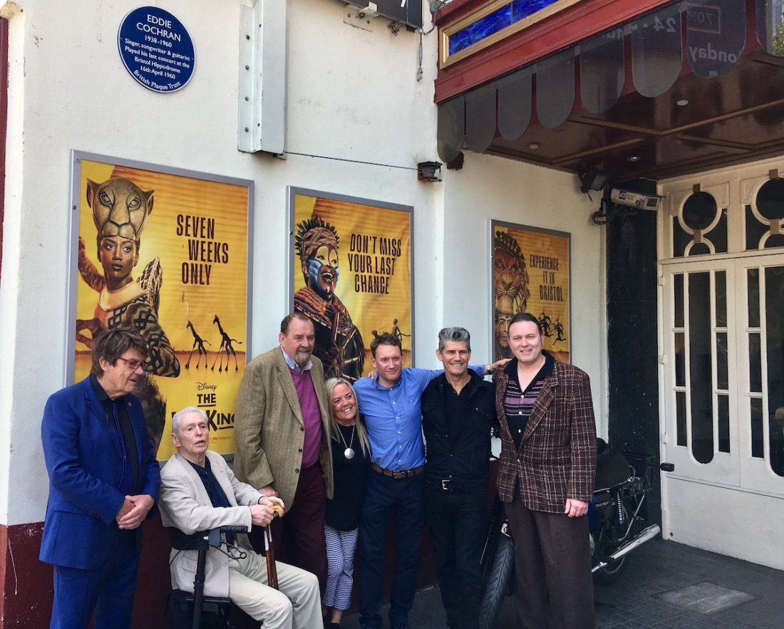 Eddie Cochran Blue Plaque