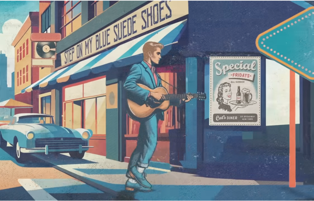 Carl Perkins – Blue Suede Shoes