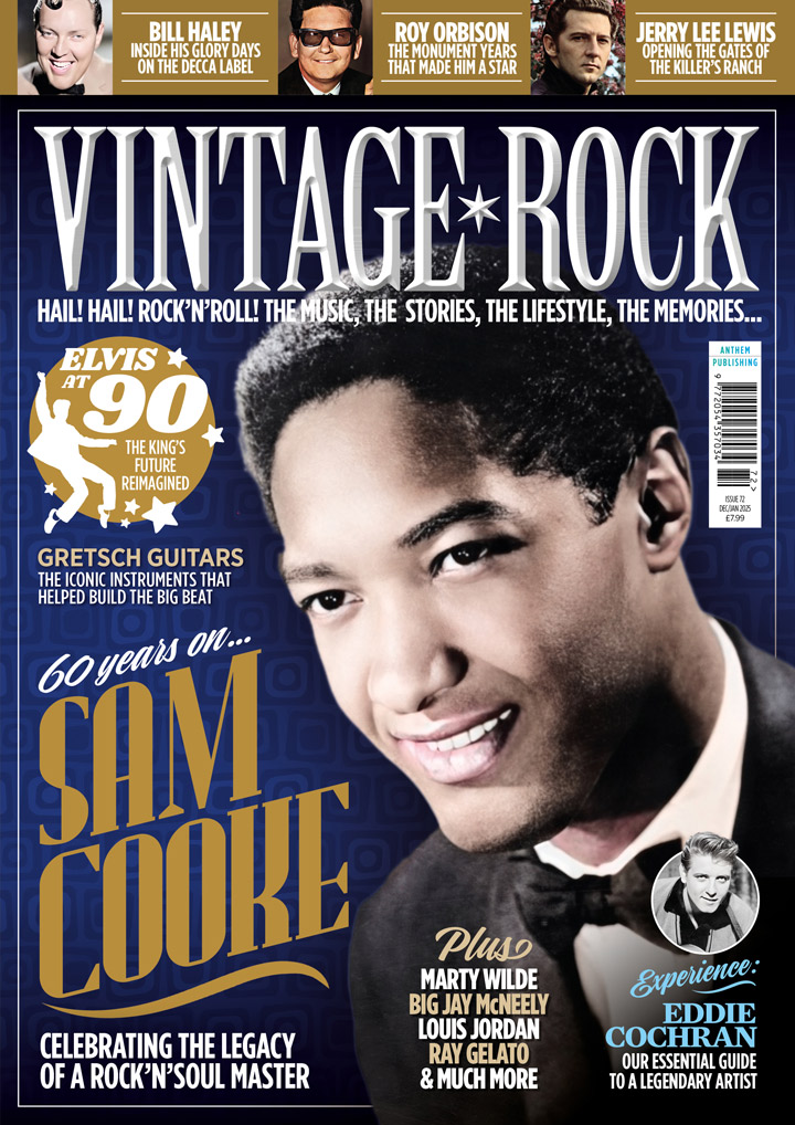 Issue 72 of Vintage Rock is on sale now!