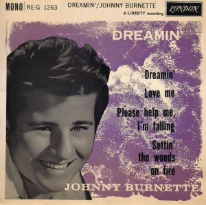 Johnny Burnette - Dreamin' single